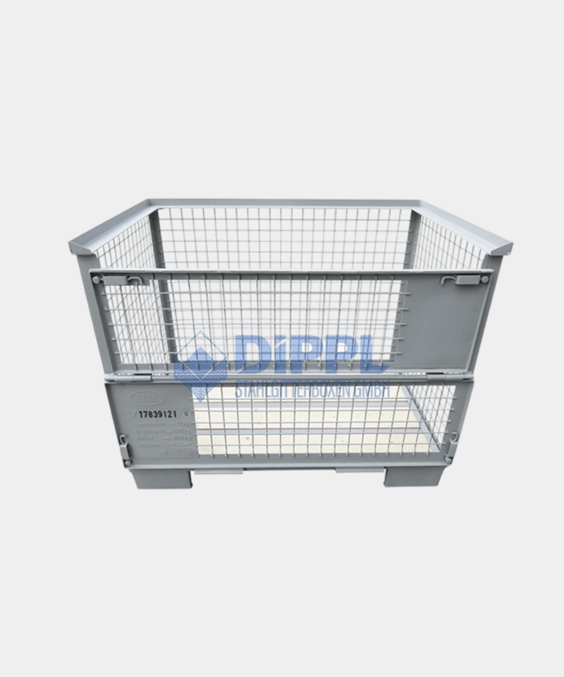 Euro-gitterbox met wisselpallets - Artikel nr. 100