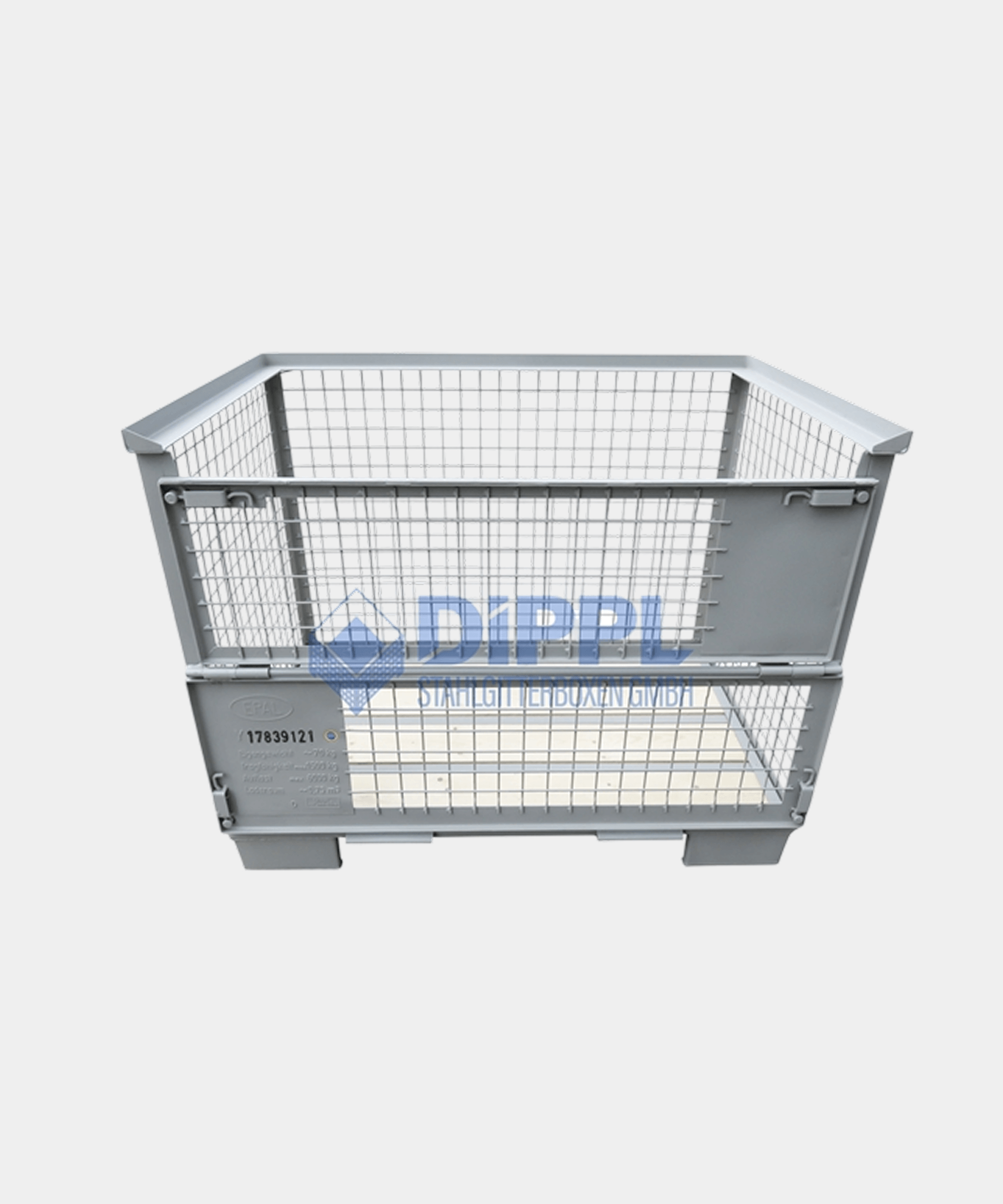 Euro-gitterbox met wisselpallets - Artikel nr. 100