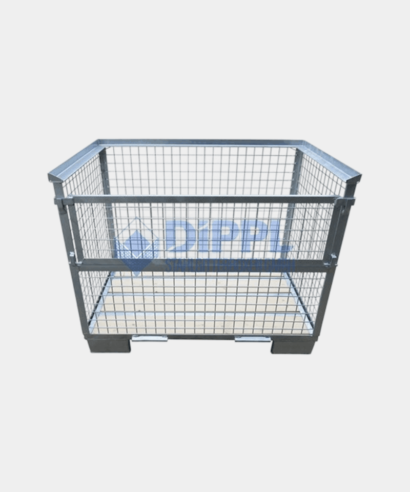 Eurovakwerkgitterbox met wisselpallets - Artikel nr. 104