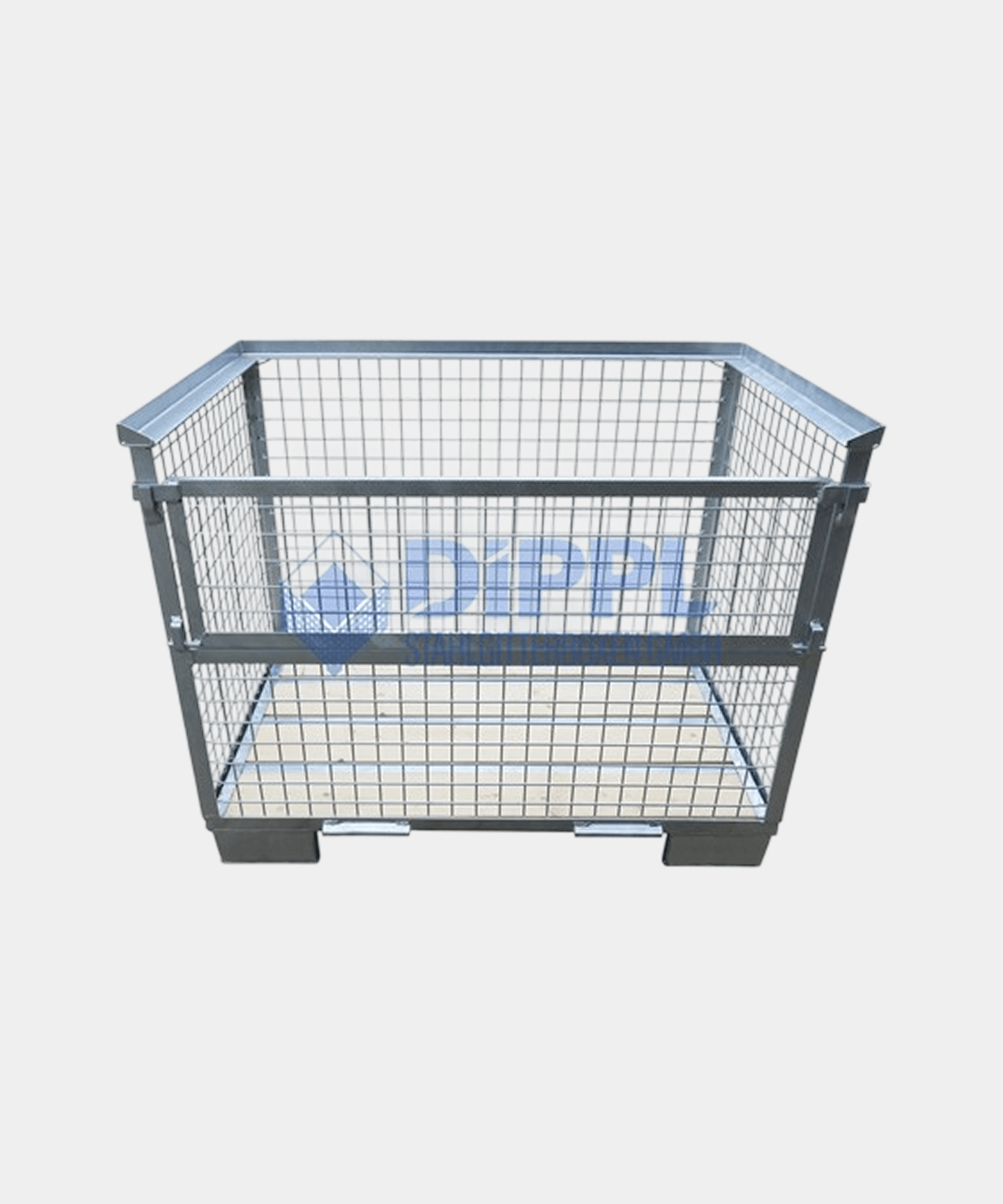 Eurovakwerkgitterbox met wisselpallets - Artikel nr. 104